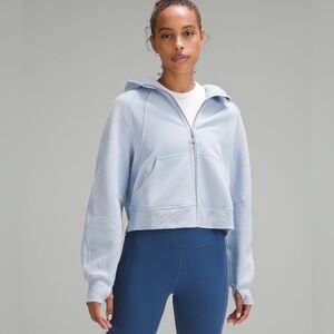 lululemon full zip oversized scuba